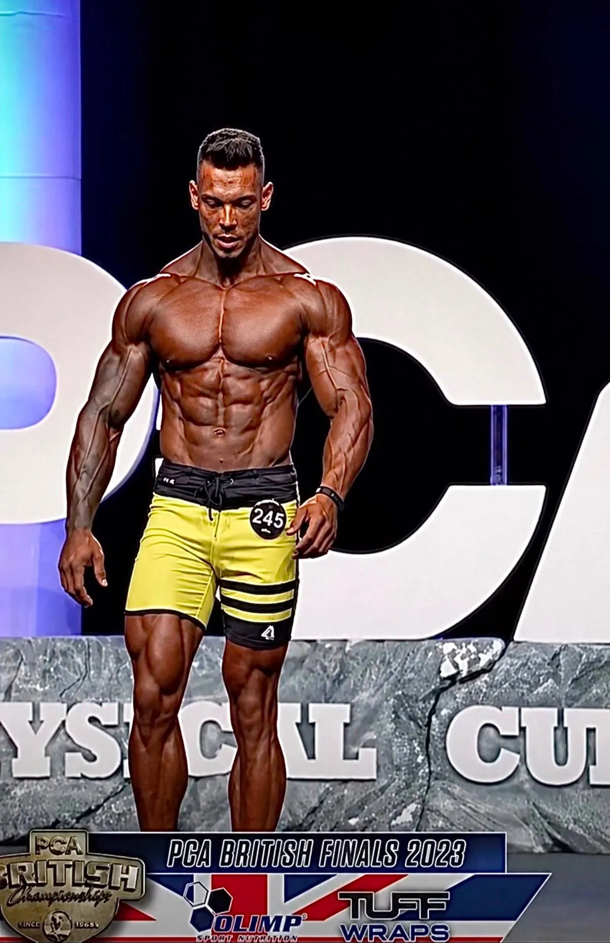 PCA British Finals 2023 - pauza pe scena